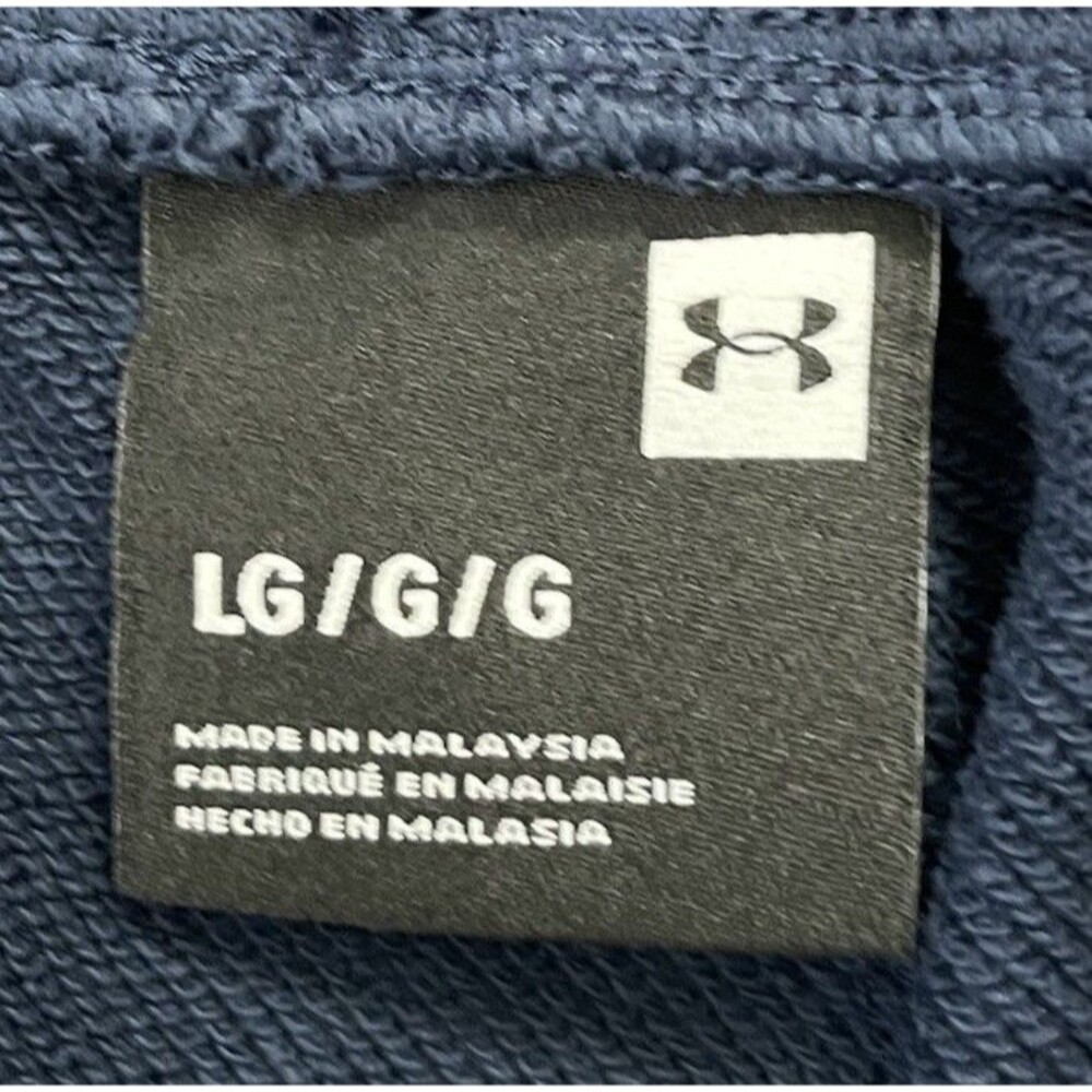 UA Under Armour Mens Sportstyle Terry Jogger Pants Size Large Academy Blue - Picture 7 of 8